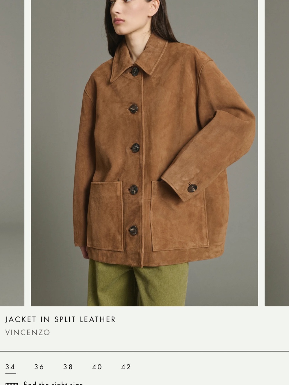 soeur VINCENZO leather jacket - Picture 3 of 6